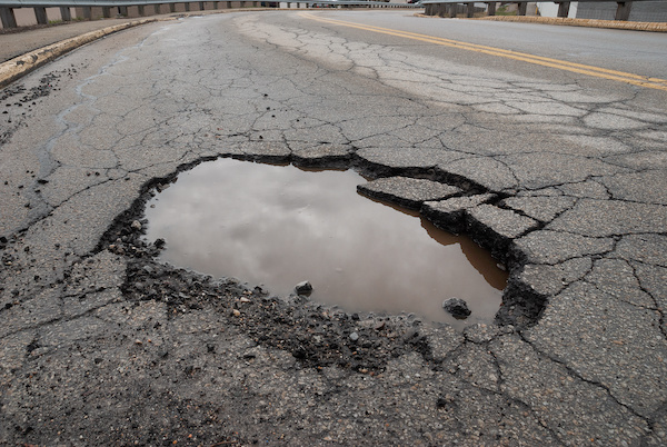 Keep Your Eyes Open for Potholes