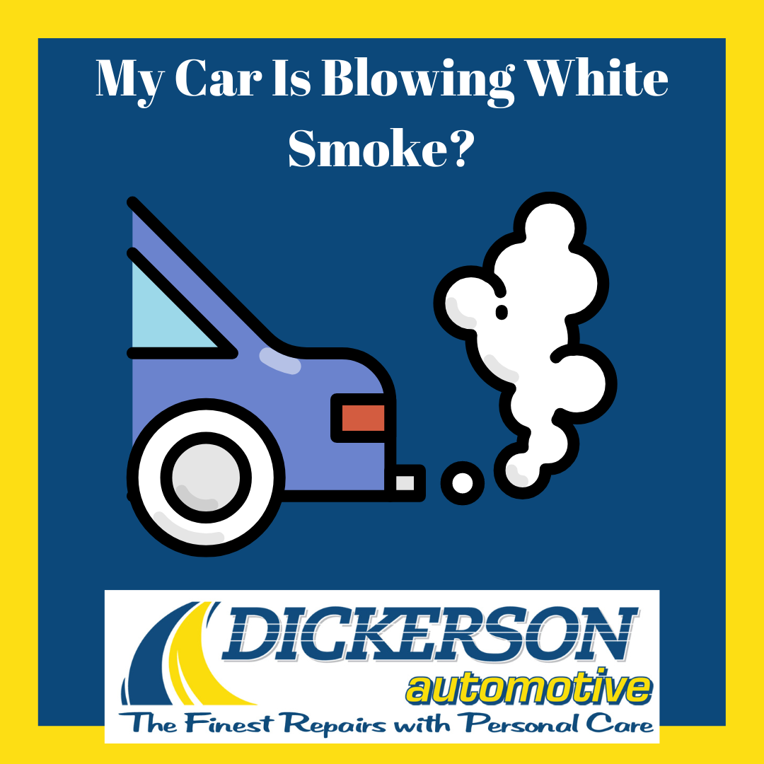 Why Is My Car Blowing White Smoke?