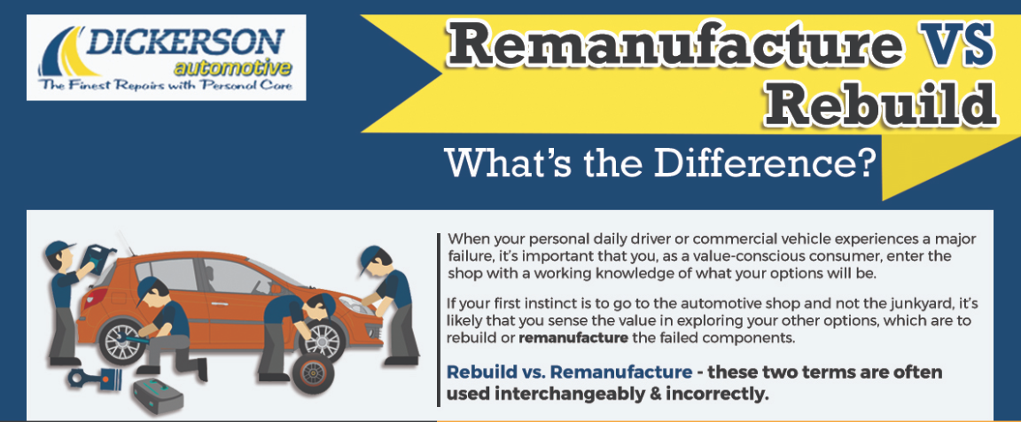 [Infographic] To Rebuild or Remanufacture?